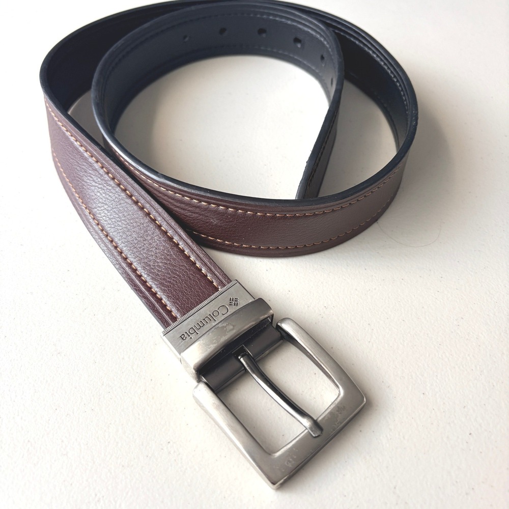 Columbia Reversible Belt Size M 34-36 Brown and Black